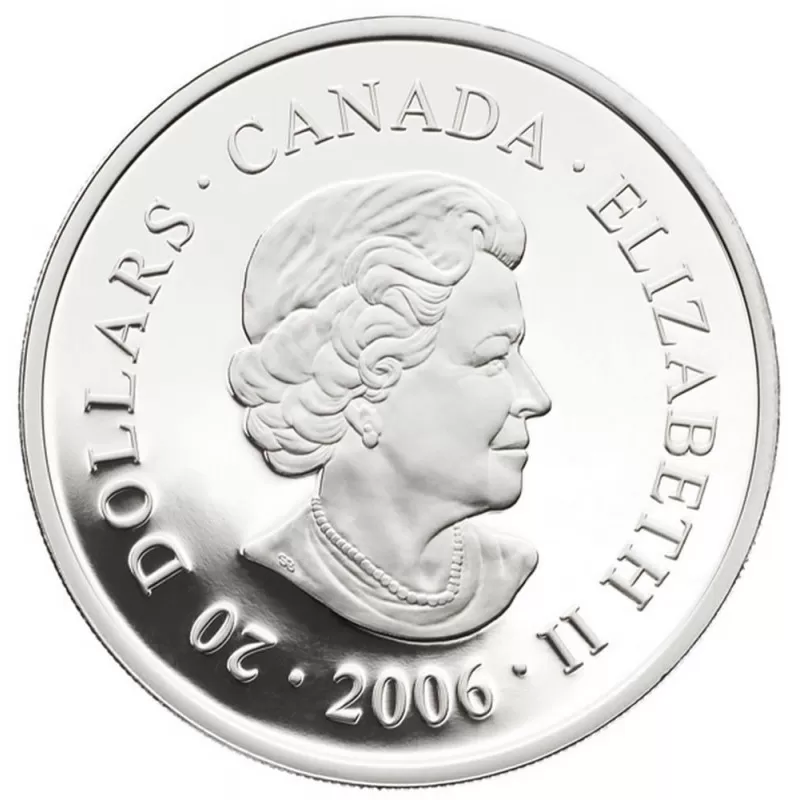 2006 Canadian $20 Architectural Treasures: CN Tower 1 oz Fine